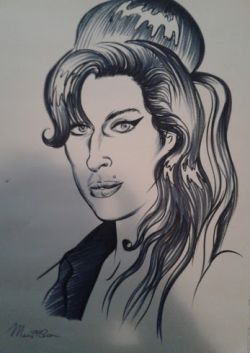 Caricatura Amy Winehouse