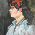 Omaggio a Van Gogh (ragazza col nastro rosso)
