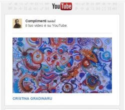 copertina del  video dedicato a Cristina Gradinaru