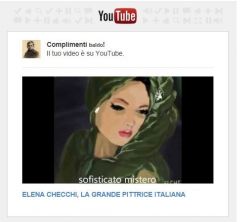 copertina del  video dedicato a Elena Checchi