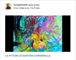 copertina del  video dedicato a Gateno Carnemolla