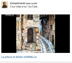 copertina del  video dedicato a Giusy Cardella