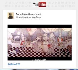 copertina del video dedicato a Roberta Marzi (Robyarte)