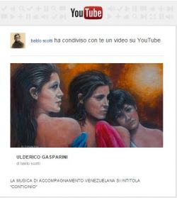 copertina del  video dedicato a Ulderico Gasparini