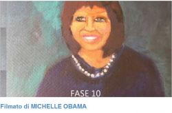 copertina filmato ritratto di Michelle Obama