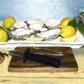 Oysters and wine , , 
