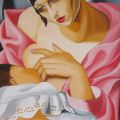 Maternità (rielaborazione  d'autore di T. de Lempicka)