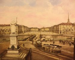Piazza Vittorio Emanuele, Torino primi anni '900