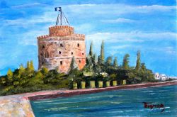 Yannis Koutras ( Thessaloniki..02  Greece) Acrylic on canvas