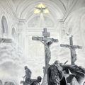 Crocifissione - dettaglio - le tracce di Dio 