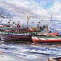 le barche dei pescatori di Cetraro