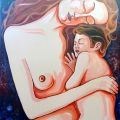 Maternit - Omaggio a Klimt