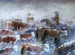 Mandria, neve e tormenta ....! - Vita da Cowboy - 2005