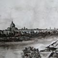 Pavia vista dal Ponte dell'Impero