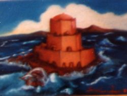 castello arabo sul mare