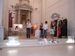 mostra presso la chiesa di Cittadella 