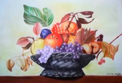 Canestra di frutta ripr.Caravaggio