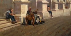 The street musician