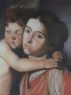 Madonna con bambino - Caravaggio