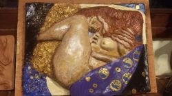 Ispirata all'opera di Klimt "Danae"