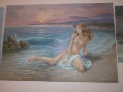 Donna in spiaggia