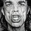 Ritratto Mick Jagger