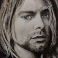 ritratto Kurt Cobain