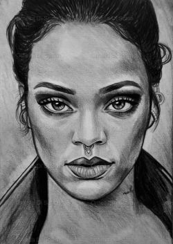 ritratto Rihanna 