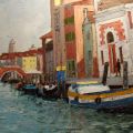 Venezia -Barche in ormeggio