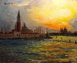 Venise - coucher du soleil
