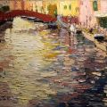 Venise - reflets d'eau sur un canal