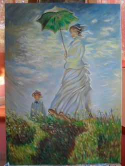 La Promenade- (La Passeggiata) C.Monet