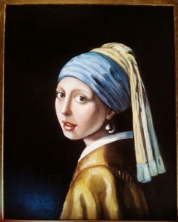 La ragazza con l'orecchino di perla. J. Veermer