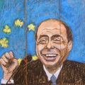 Silvio Berlusconi portrait