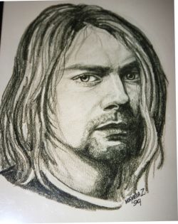 Ritratto Kurt Cobain