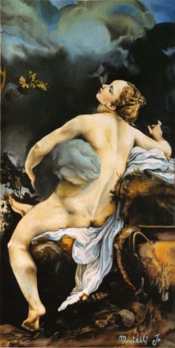 Giove e Io (copia dal Correggio)