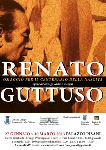 Renato guttuso: omaggio per il centenario della nascita