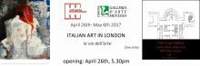 italian art in london  le vie dellarte